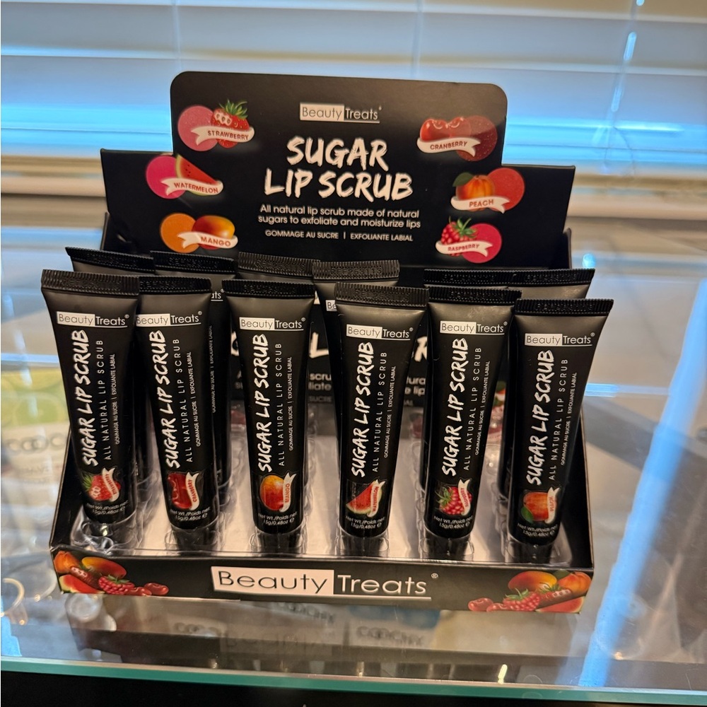 Beauty Treats Sugar Lip Scrub - 1 tube of your choice